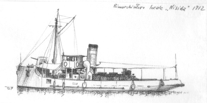 1912 - Rimorchiatore locale 'Nisida'